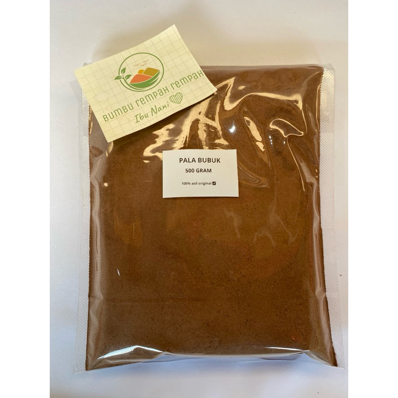 

pala bubuk /ground nutmeg asli original 500gram