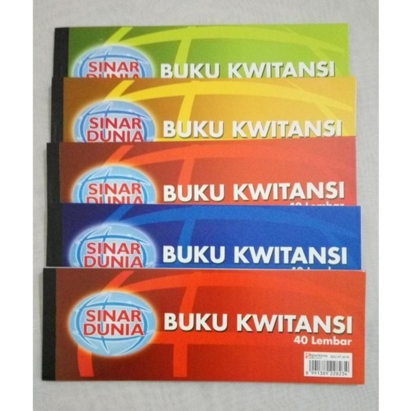 

Buku Kwitansi Sinar Dunia 40 lembar