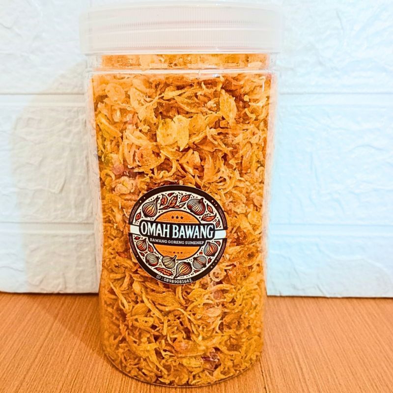 

Bawang Goreng Asli Tanpa Tepung ukuran 500gram, 1000gram / 1kg