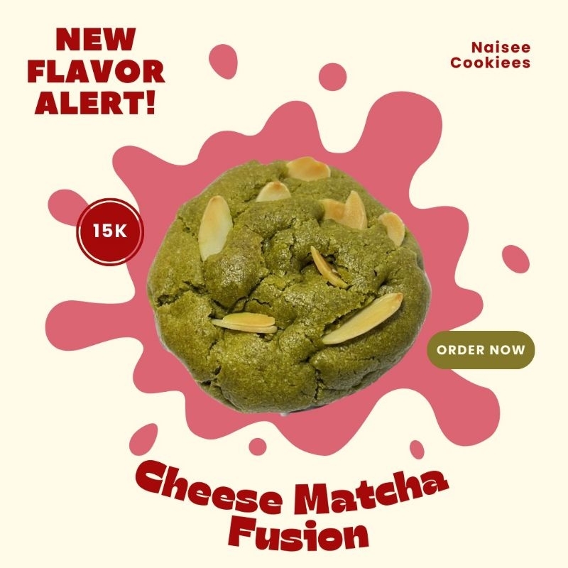 

Cheesy matcha fusion
