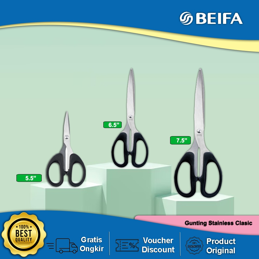 

Beifa Gunting yang dilapisi anti karat kualitas tahan lama 180mm / 7.5" FQ111