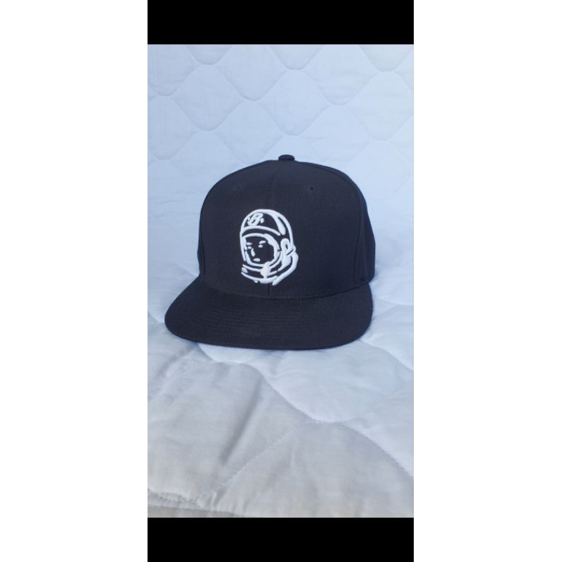 Topi hitam Mitchell & Ness X Billionaire Boys Club BBC black snapback cap original hat new era