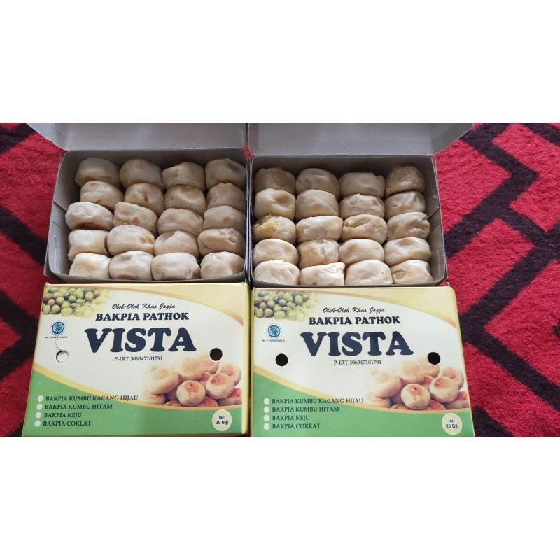 

Bakpia Asli Jogja Kacang Hijau Isi 20