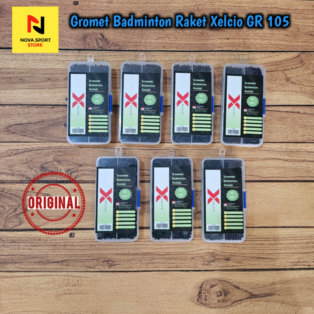 Gromet badminton Raket Xelcio GR 105 (Black)