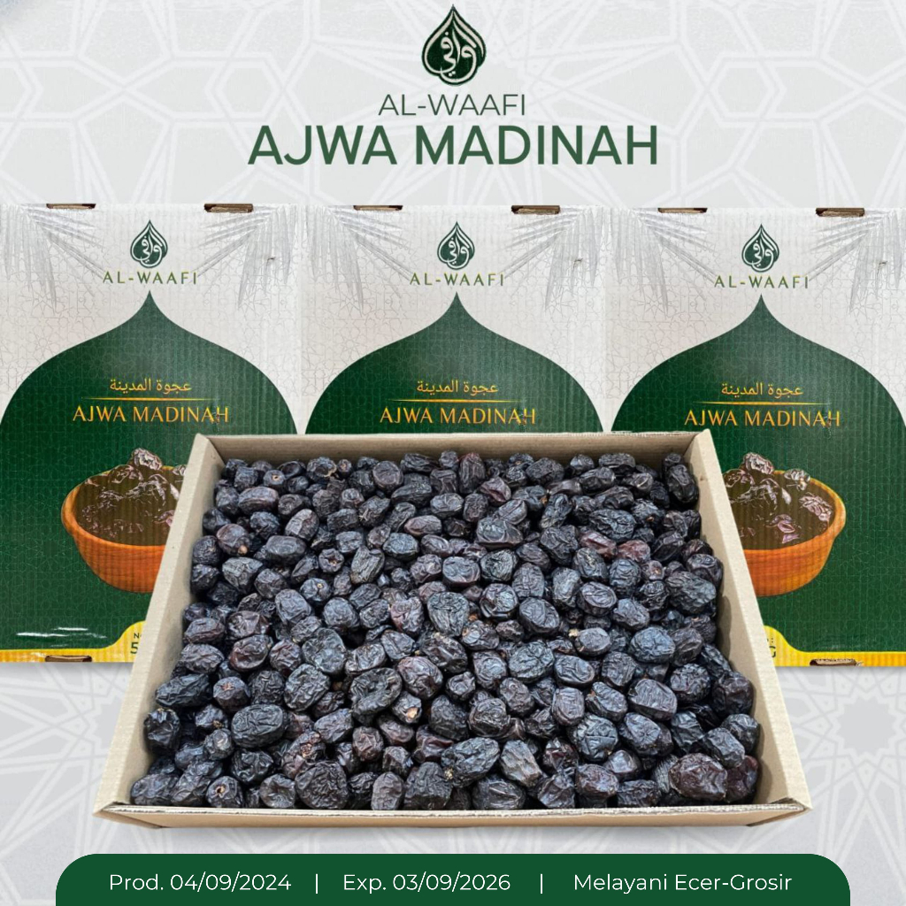 

KURMA AJWA MADINAH AL-WAAFI 5KG