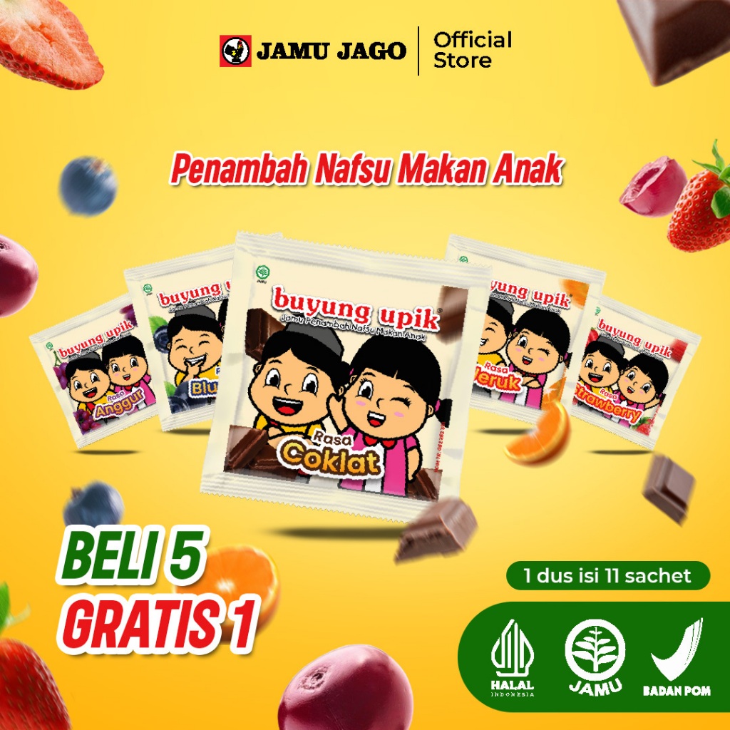 

Buyung Upik Jamu Herbal Membantu Meningkatkan Nafsu Makan Anak