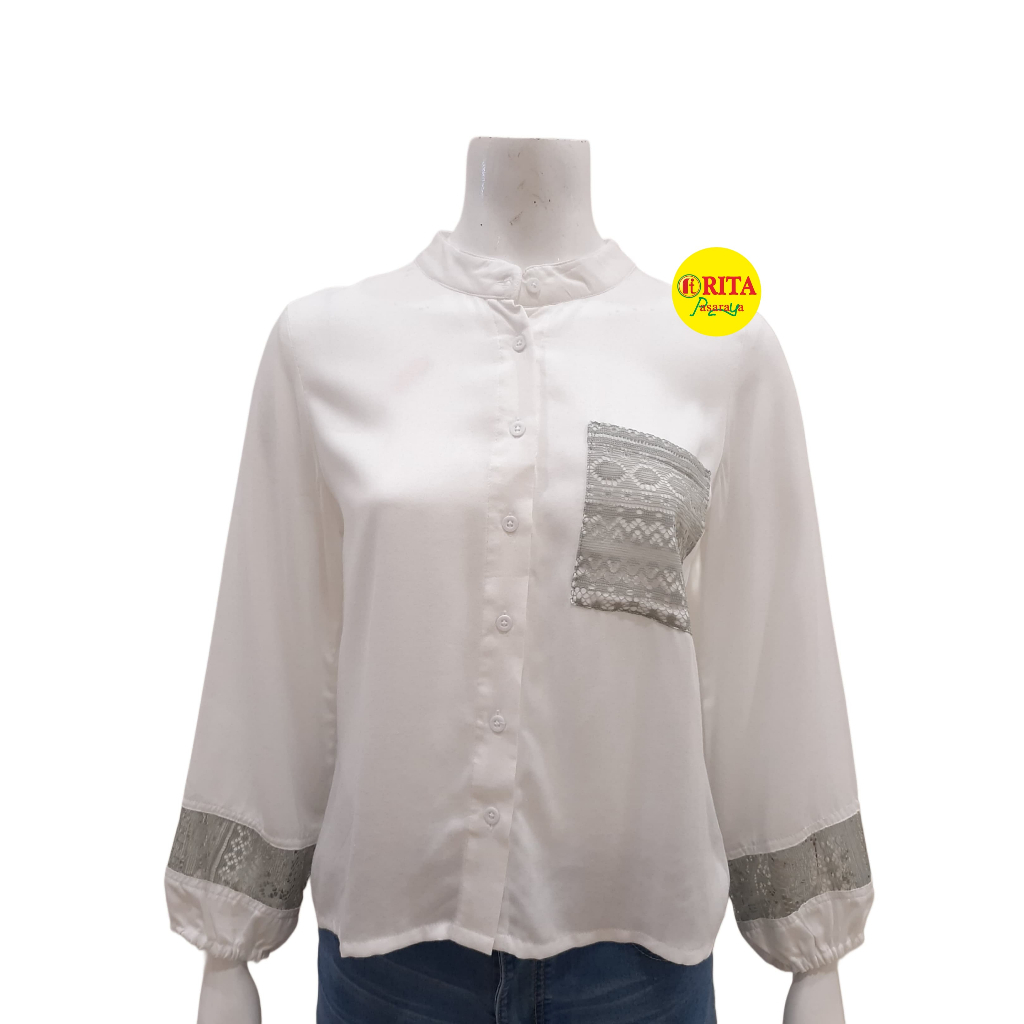 SEKIDO Blouse FANYA Wanita Lengan Panjang Atasan Wanita Terbaru Murah