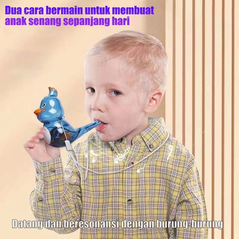 Peluit anak terapi wicara/peluit bola/Mainan Anak-anak/Mainan Peluit Tambahan Air
