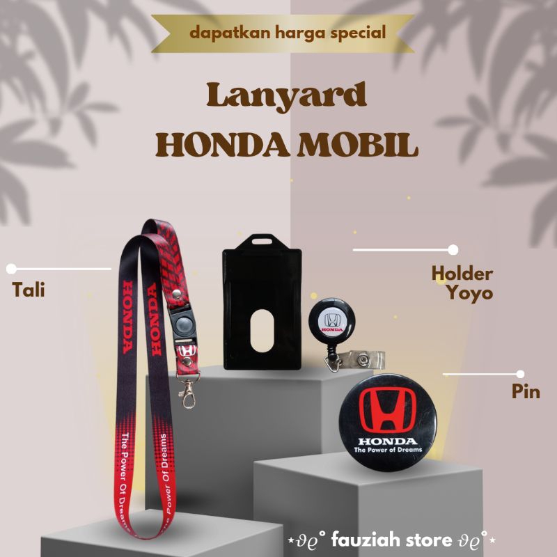 

READY! Tali/ Lanyard HONDA MOBIL Termurah Se Indonesia!!