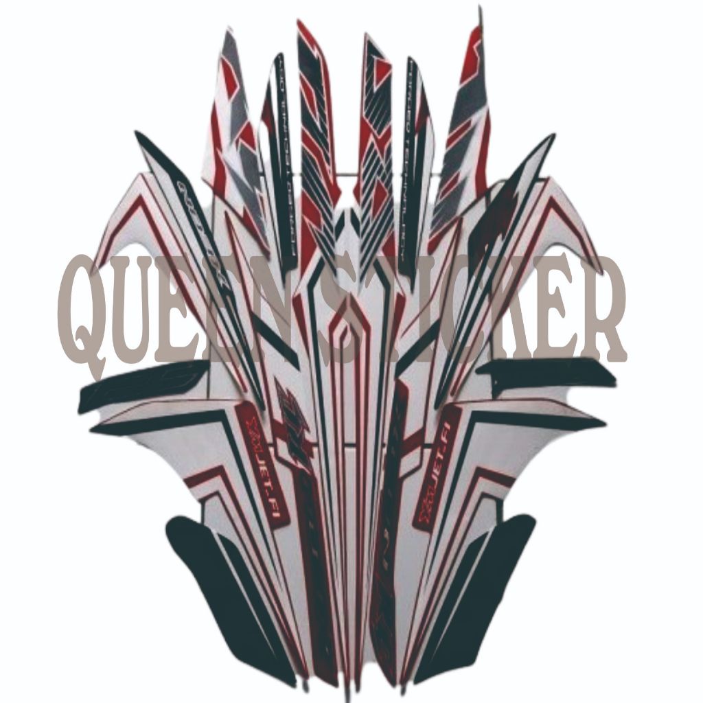 STICKER STRIPPING LIST BODY STANDART YAMAHA XEON RC 2014