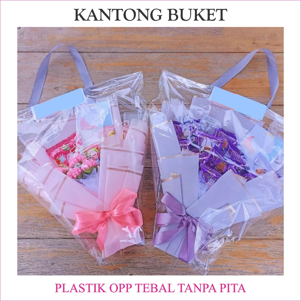 

Plastik Buket Tebal | Plastik Buket OPP Tebal Transparan