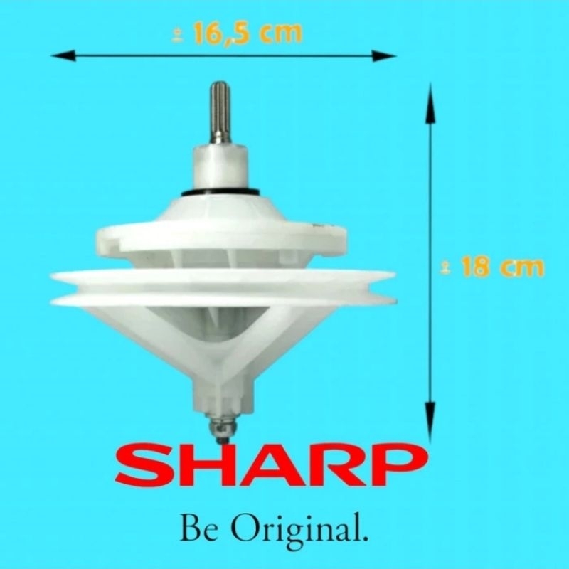 Gearbox Mesin Cuci Sharp 2 tabung
