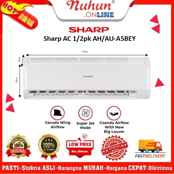 Sharp AC 1/2pk AH/AU-A5BEY