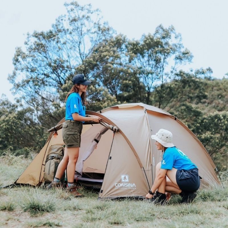 TENDA MAGNUM 4 CONSINA KAPASITAS 2/4/6 PERSON TENDA CAMPING DOUBLE LAYER WATERPROOF TENDA KEMAH