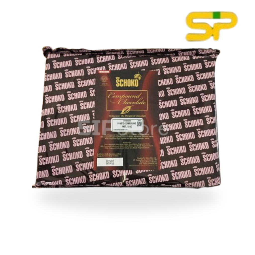 

SCHOKO White Reguler Chocolate - 5 Kg / Coklat Batangan