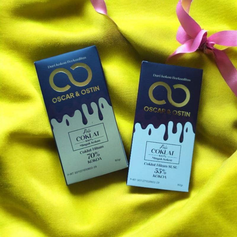 

Oscar&Ostin Chocolate ( Dark Chocolate 70 + Dark Milk 55% )