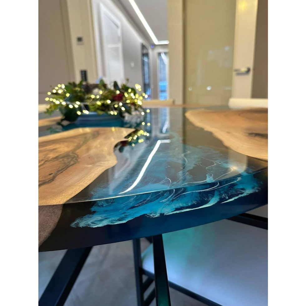 meja resin bulat/meja makan bulat/meja makan minimalis/meja terbaru/meja modern/meja ruang makan/mej