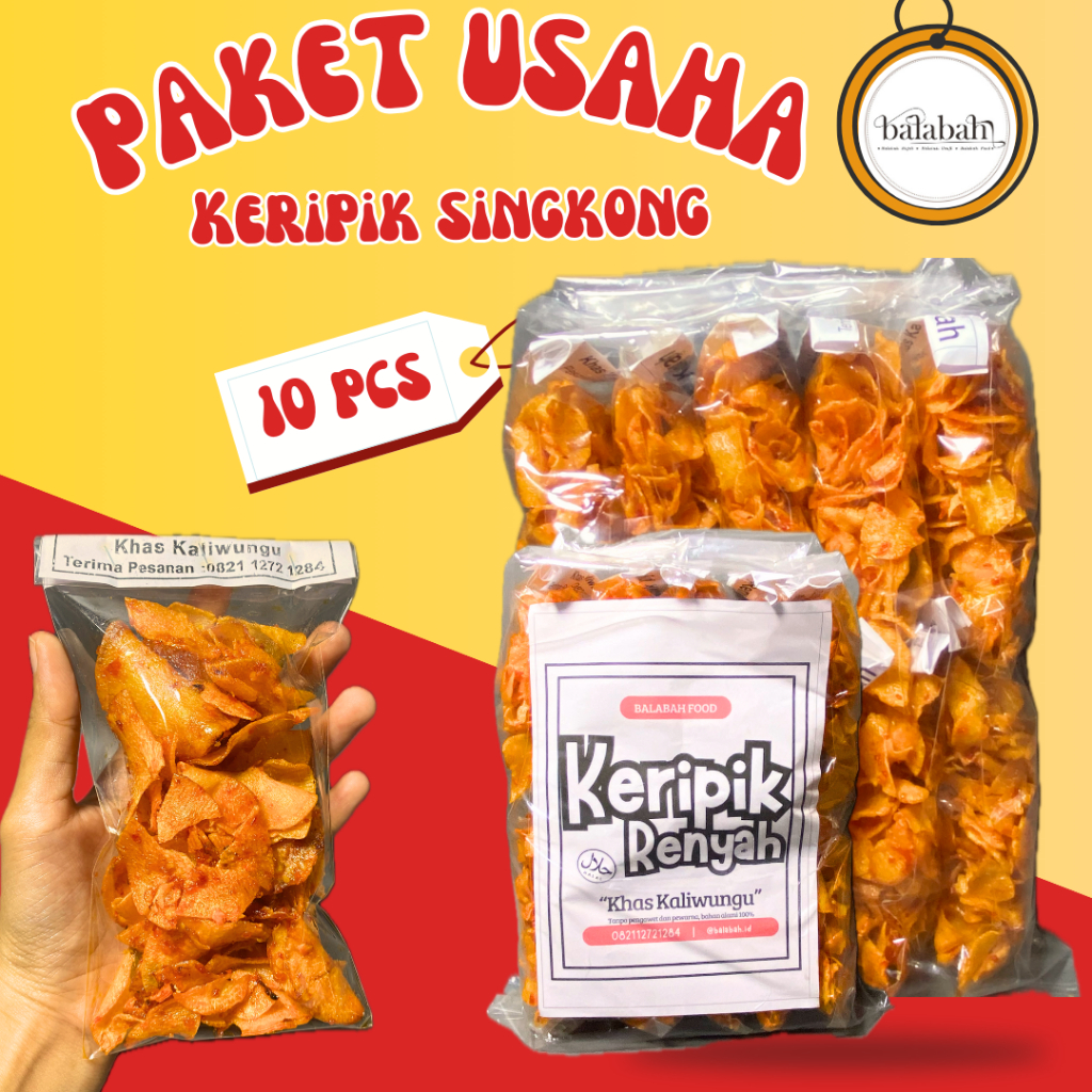 

Paket usaha kripik