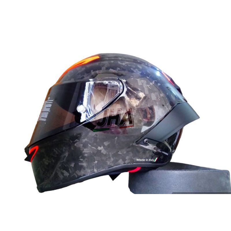 AGV PISTA GPRR /  GP RR CARBONIO FORGIATO - ORIGINAL AGV - BONUS DRAK SMOKE
