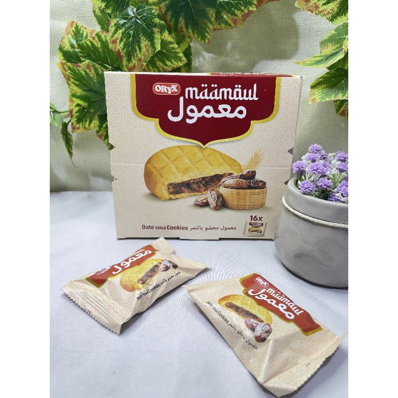 

Maamoul Oryx | Biskuit isi selai kurma | isi 16 pcs