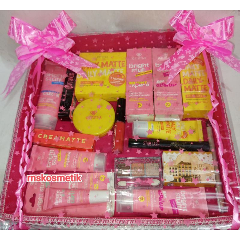 Emina Bright Stuff Paket Seserahan/Paket Hantaran Nikah/Kado Ulang Tahun