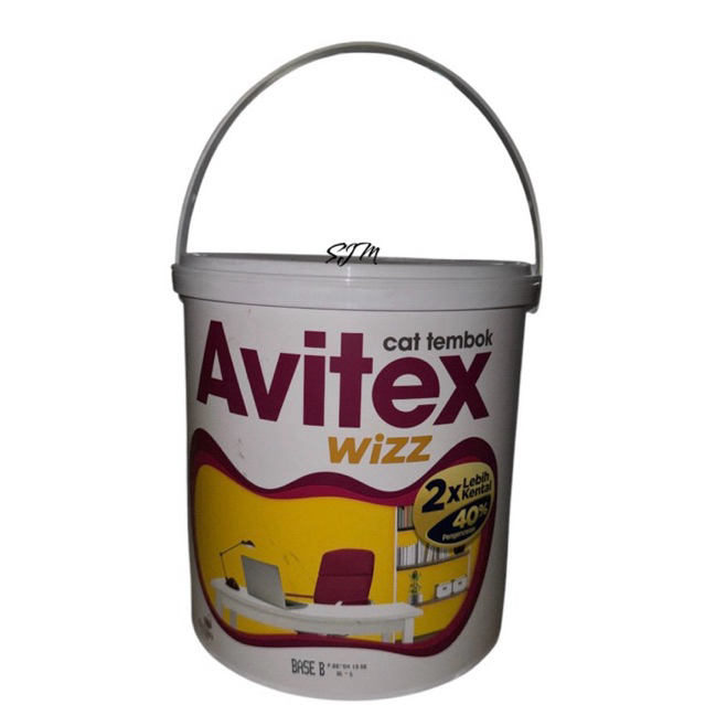 AVITEX WIZZ Cat Tembok / Cat Air 5kg (Putih) AVIAN