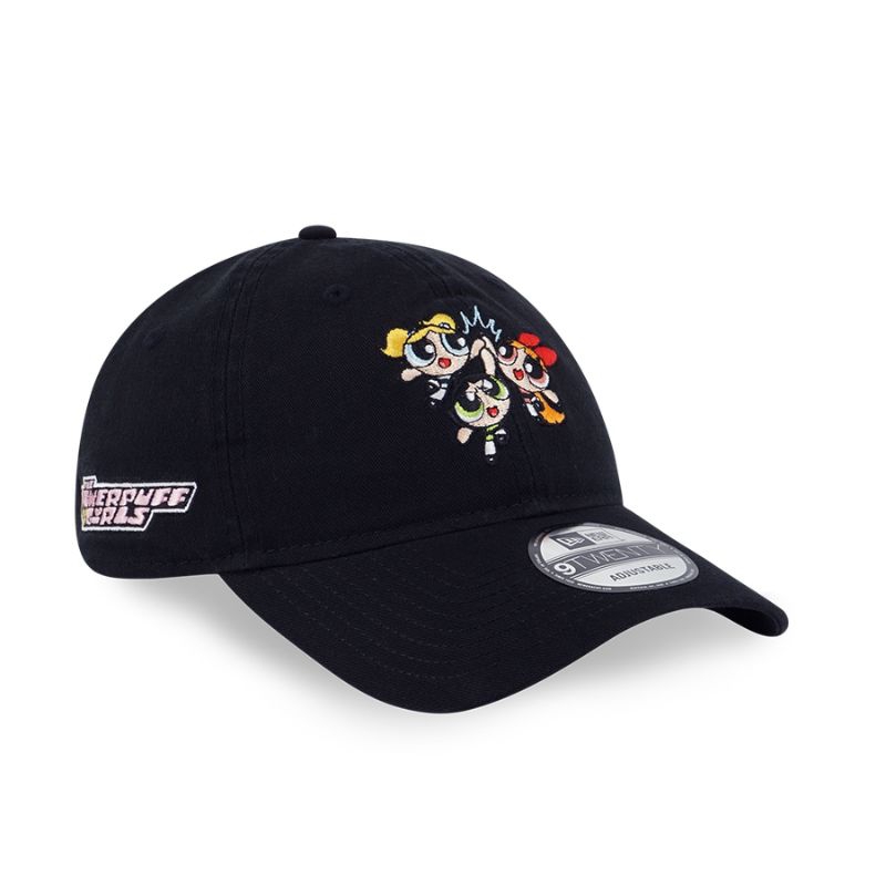 Topi New Era Cap The Powerpuff Girls Black 9Twenty Adjustable Original
