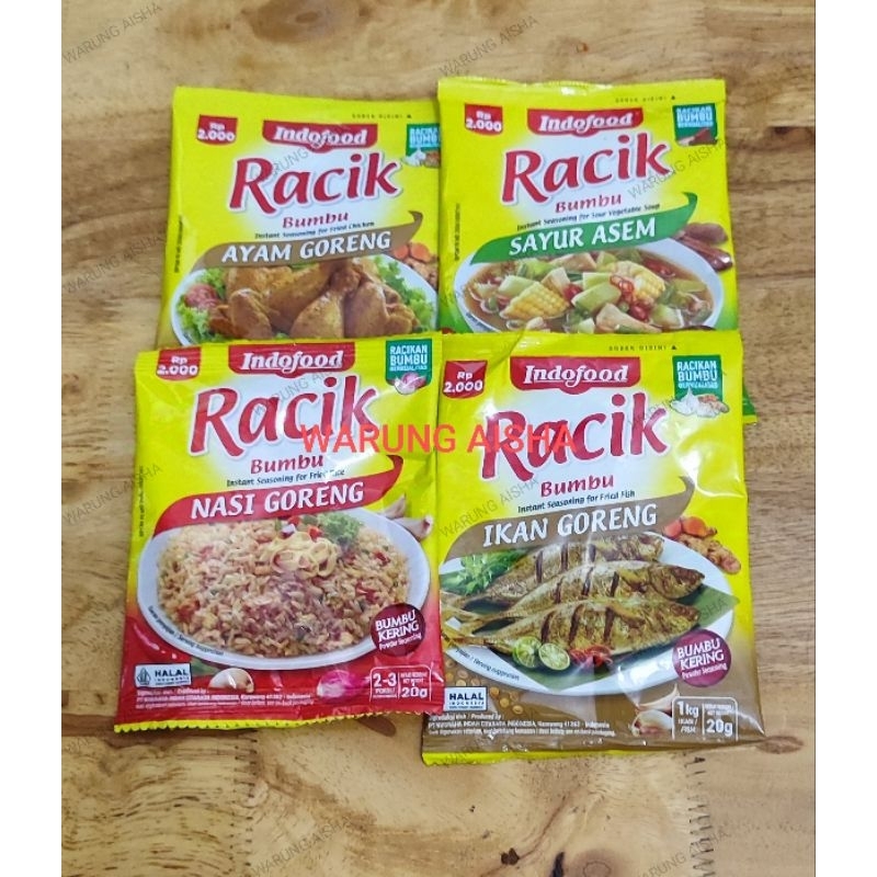 

Bumbu Masak Racik Indofood Aneka Varian 20 gr