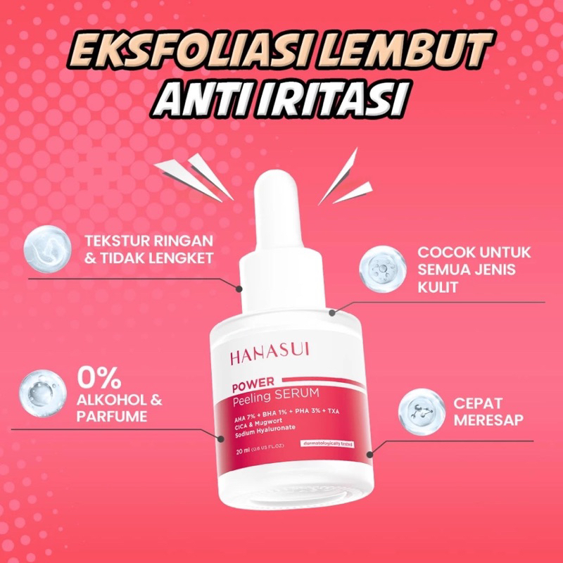 hanasui peeling serum