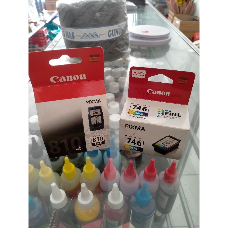 cartridge printer canon black, color