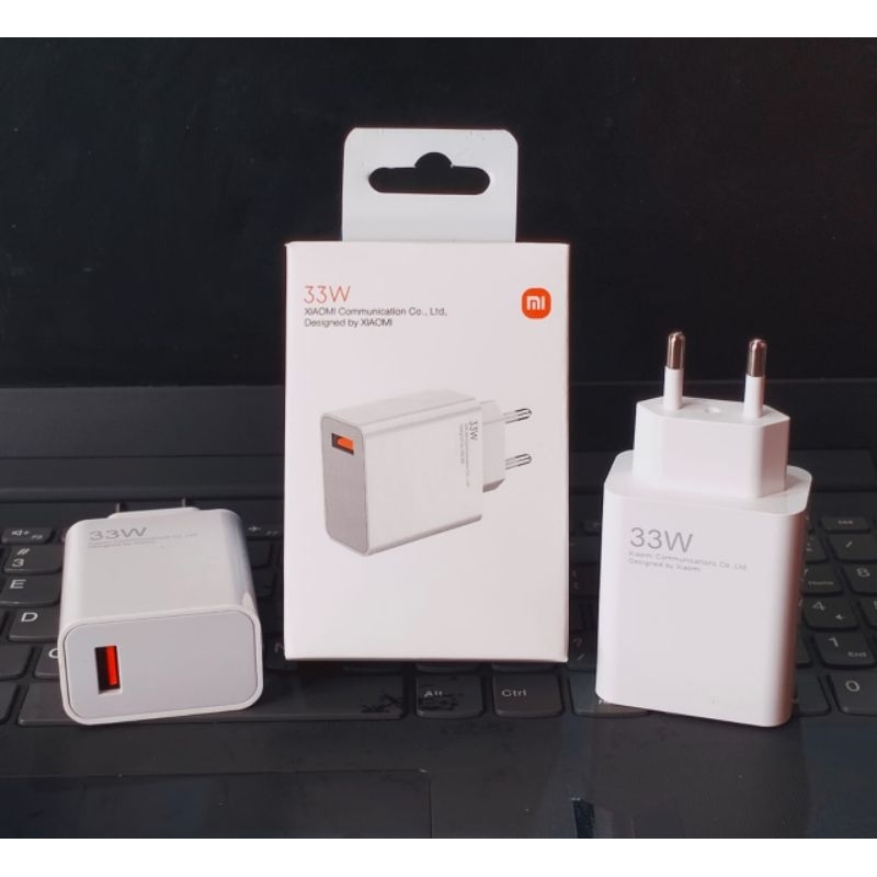 BATOK CHARGER KEPALA CASAN XIAOMI 33W SUPER FAST CHARGING