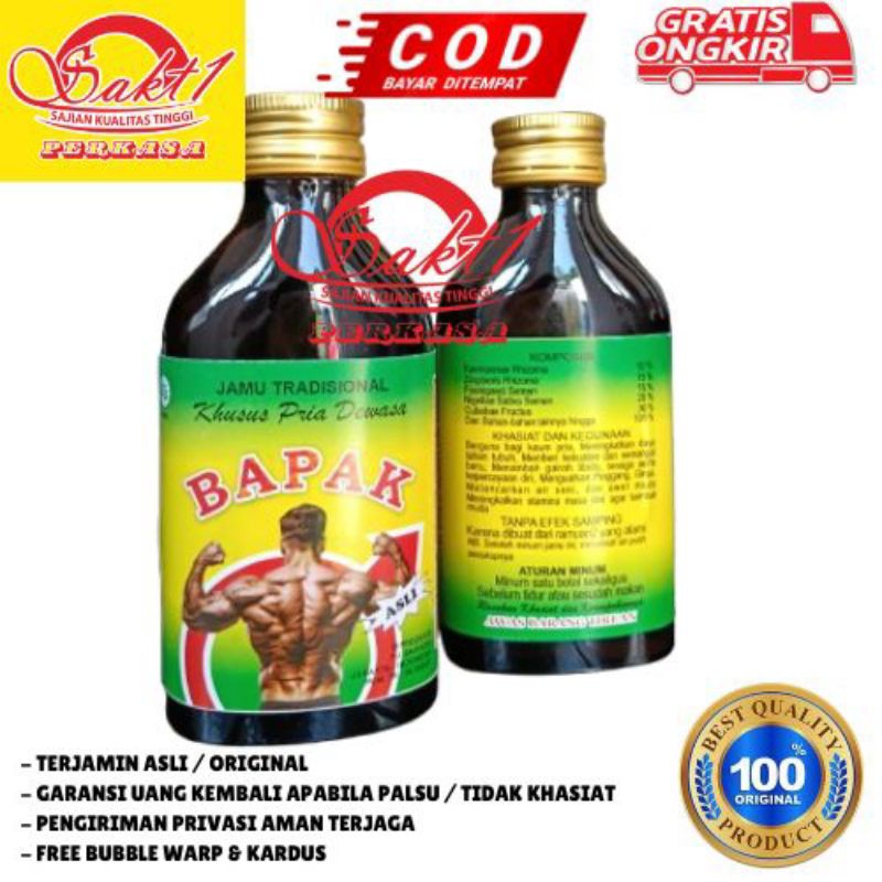 jamu kuat bapak herbal pria tahan lama asli