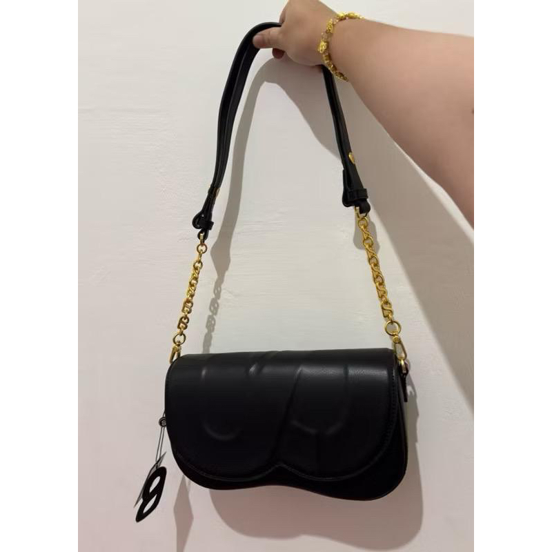 JENNY LEATHER BAG BUTTONSCARVES