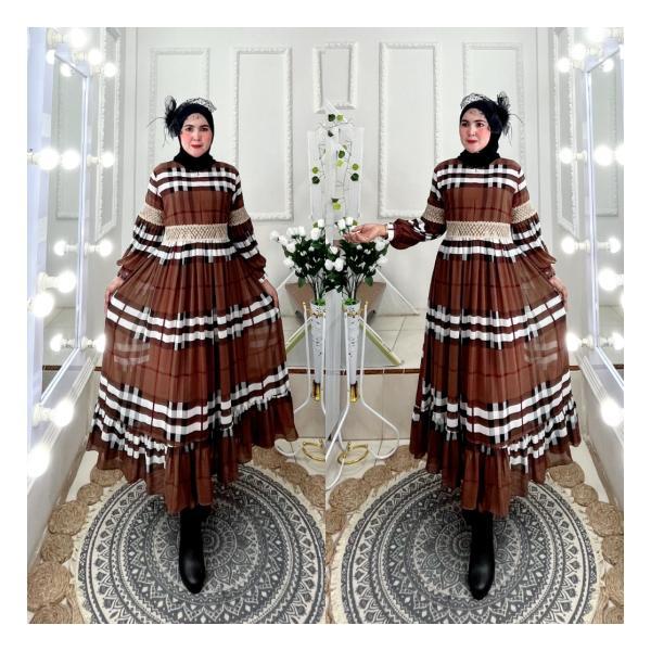 ALDISA - KIMIKO BURBERRY | KIMIKO MIDI TIGER 4 | KIMIKO 13 DRESS