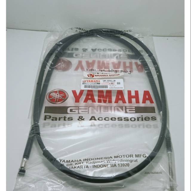 KABEL REM BELAKANG MIO J - MIO GT - X RIDE ORI YGP ASLI / 54P-F6351-20