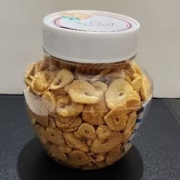 

Bawang Putih Goreng, Premium Class, Kemasan Toples Guci, Berat Netto 120g (Etalase 12)