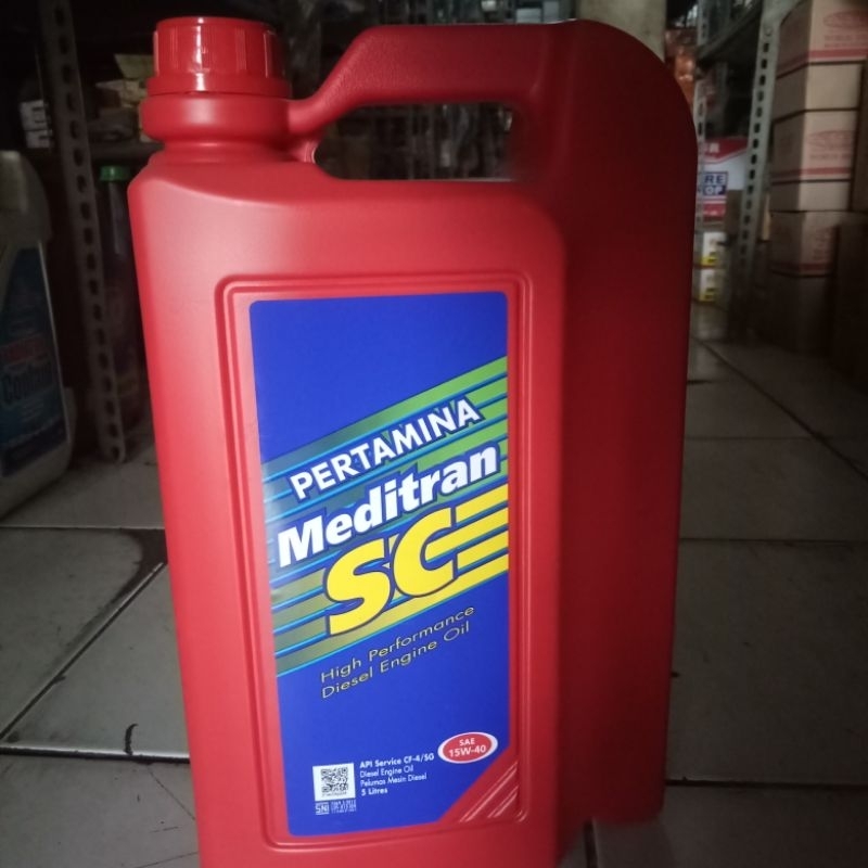 Oli Pertamina Meditran SC SAE 15W-40 Diesel 5Liter