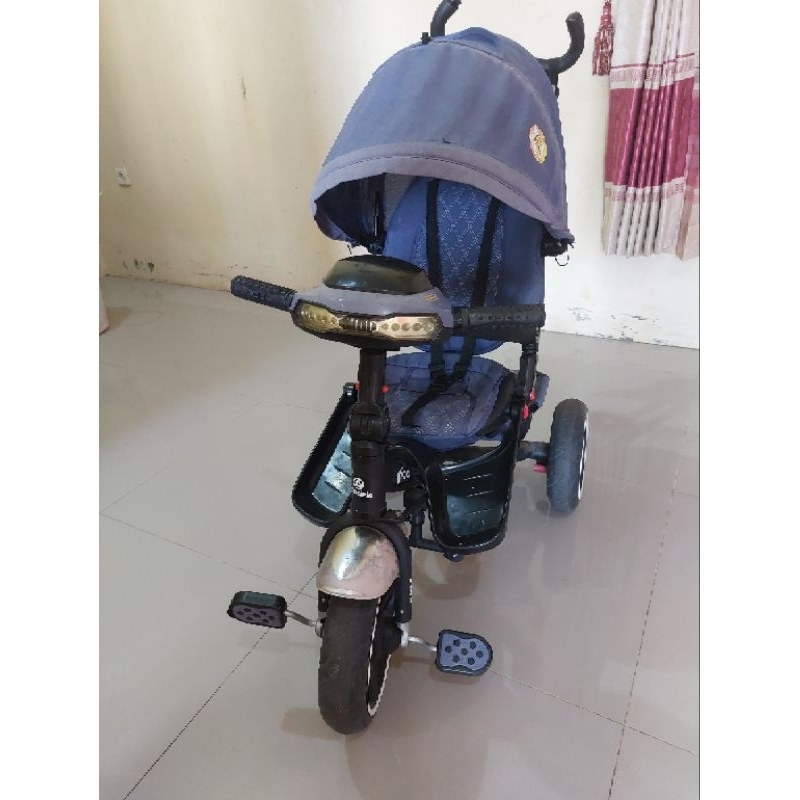 Sepeda Roda Tiga Tricycle Stroller Pasific LMX 809 C