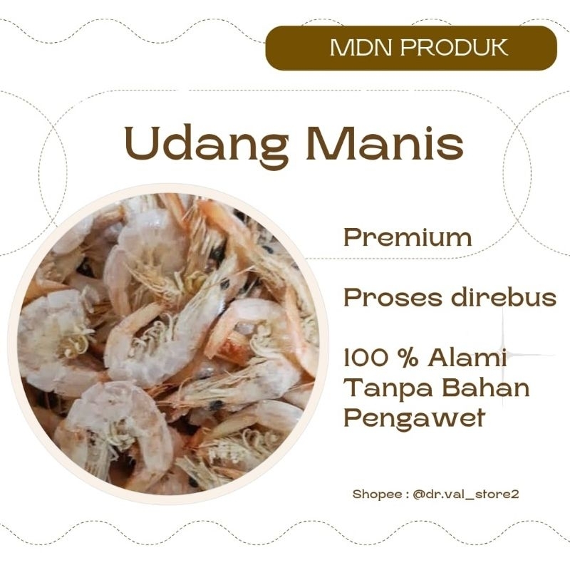 

PROMO Udang Manis Rebus 500g