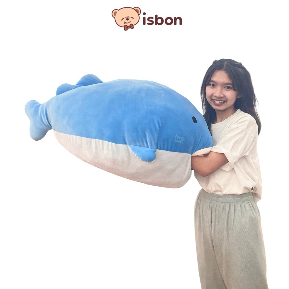 ISTANA BONEKA Paus Jumbo Giant Whally Empuk Lembut Halus