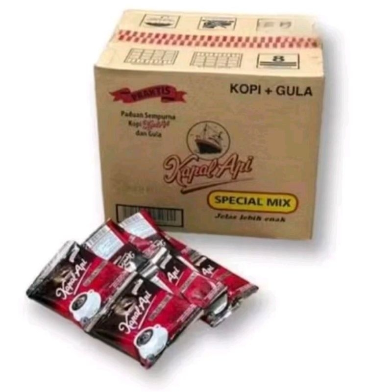 

kapal api special mix isi 1 dus 12 renceng 23 gr