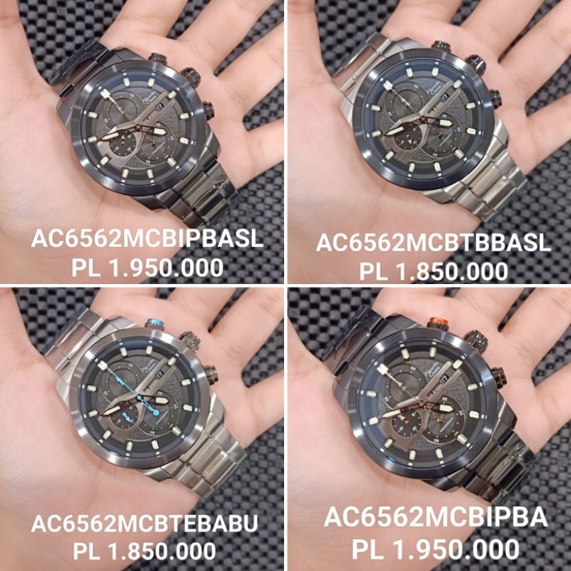 jam Ac6562 stainless  ||  Alexandre Christie Pria AC 6562 MC Original