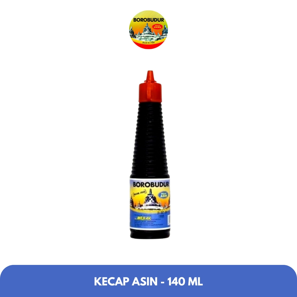 

BOROBUDUR - Kecap Asin - 140 ML