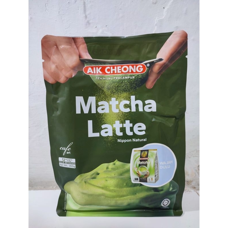 

Aik Cheong Matcha Latte 300 gr Malaysia isi 12 sachets x 25 gr