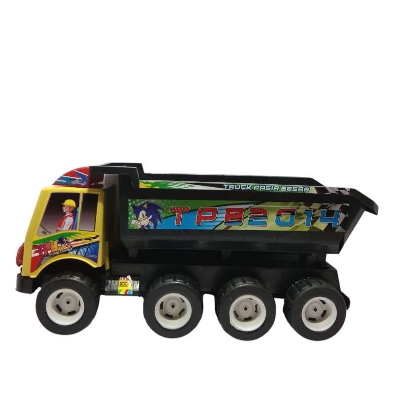 MAINAN TRUK PLASTIK JUMBO/TRUCK PENGANGKUT PASIR JUMBO