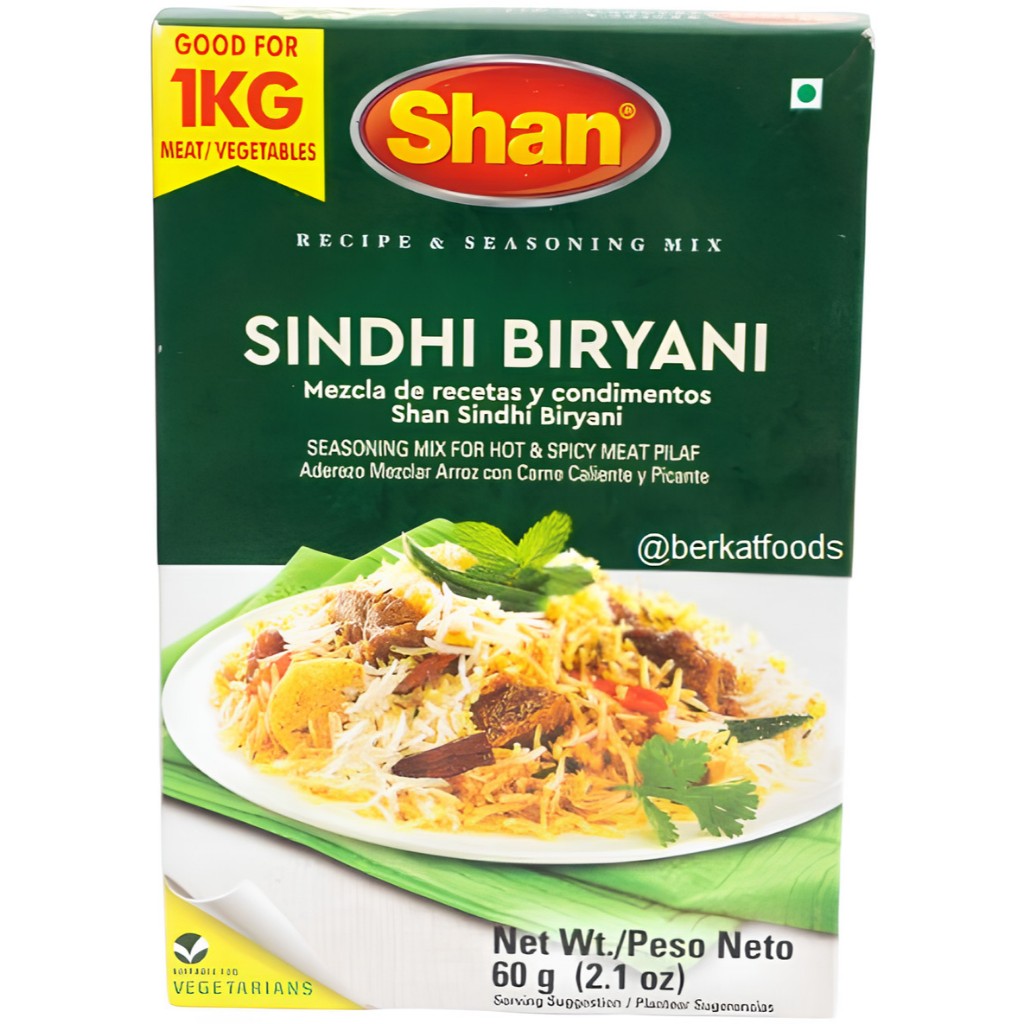 

Sindhi Biryani Masala Shan / Bumbu Nasi Biryani Bubuk Rempah Khas Arab India Pakistan / Seasoning Mix