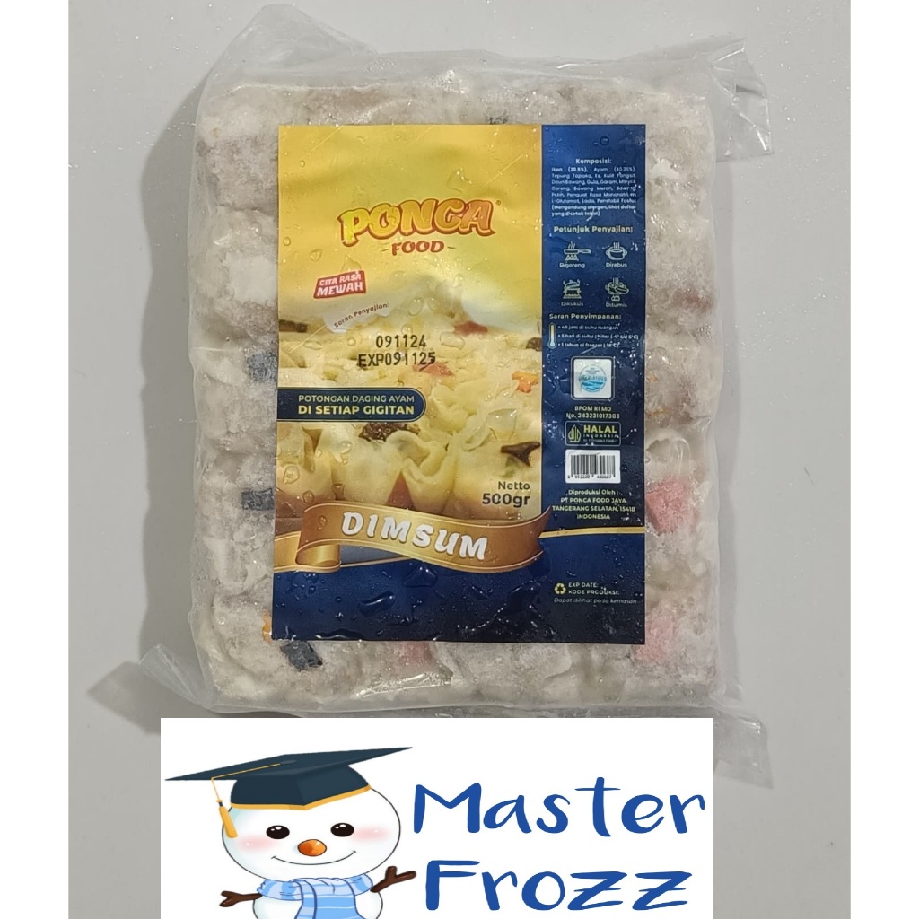 

Ponca Food Dimsum ikan | Pondok Cabe Dimsum 500gr