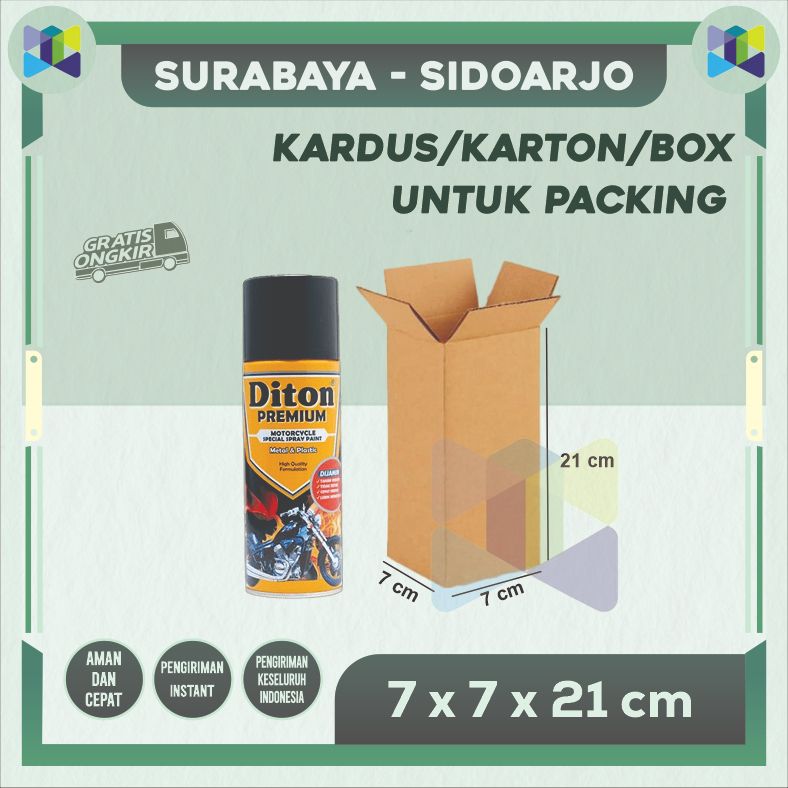 

Kardus Packing 7x7x21 / Box packing / Karton Packing