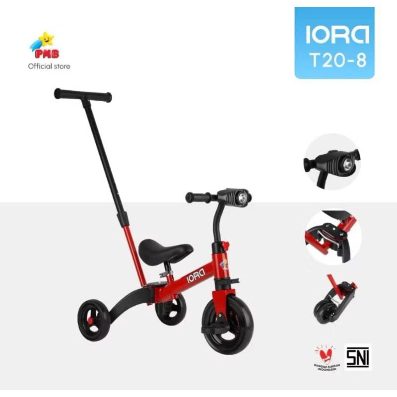 Sepeda tricycle iora T20-8