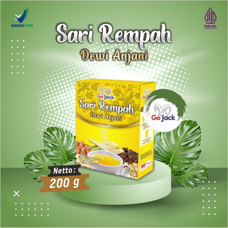 

BELI 3 GRATIS 1 Sari Rempah Gojack 200gr